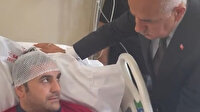 Bakan Kirişci'den Denizli'de düşen helikopterin mürettebatına ziyaret