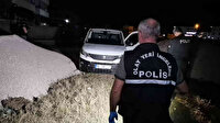 Çaldıkları kargo aracının içini boşaltıp kaçtılar