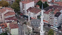 43 yıllık cami ilginç görüntüsüyle dikkat çekiyor