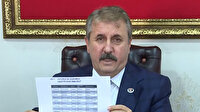 BBP Genel Başkanı Destici: CHP şehit polisimizin ailesinden özür dileyecek mi?