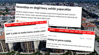 Konut satışları üzerinden yıllardır algı operasyonu yapan Sözcü'nün hedefinde şimdi de sosyal konut projesi var