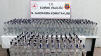 Şüpheli araçtan 307 litre kaçak içki çıktı