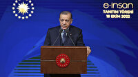 Cumhurbaşkanı Erdoğan: Ülkemize kazandırdığımız demokrasi ve kalkınma devrimlerinin gerisinde hep 'önce insan' anlayışı vardır