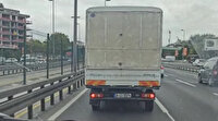 Kamyonet şoförü hastaneye yetişmeye çalışan ambulansa ısrarla yol vermedi