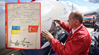 Sekiz yaşındaki Ukraynalı kızdan Erdoğan'a Bayraktar TB2 mektubu
