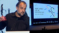 Ödülü Şebnem Korur Fincancı’ya ithaf eden yönetmene yerinden kalkarak tepki gösterdi