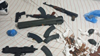 Gaziosmanpaşa'da operasyon: Lav silahı ve el bombaları ele geçirildi