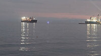 Yunanistan'dan hareket eden Liberya bandıralı yük gemisi, Tekirdağ'da karaya oturdu