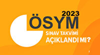 ÖSYM 2023 Sınav Takvimi açıklandı mı?