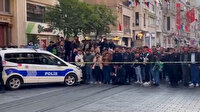 İstiklal Caddesi'ndeki patlama sonrası polis güvenlik önlemi aldı