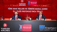 Türk Hava Yolları ve Türkiye Ulusal Ajansı arasında işbirliği protokolü imzalandı