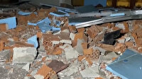 Düzce'deki depremde adliyede hasar meydana geldi