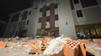 Deprem nedeniyle Düzce Adliyesi'nde hasar meydana geldi