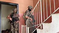 Mersin'de 18 PKK operasyonu: Balkondan atlayıp kaçmaya çalıştı
