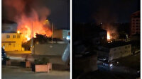 Bursa’da yangın evlere sıçramadan son anda söndürüldü