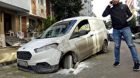 İstanbul Avcılar'da yol çöktü sürücü yaralandı
