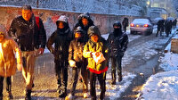 Meteoroloji'nin uyarısı sonrası ilk kar düştü: Kısa sürede 15 santimetreye ulaştı