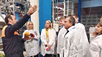 Rus heyet Adana’da: Narenciye tesislerini incelediler