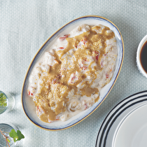 Tahinli Yoğurtlu Patlıcan