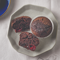 Vişneli Çikolatalı Muffin