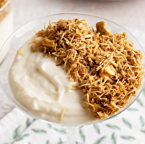 Cevizli Kadayıflı Muhallebi