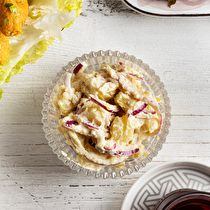 Hardallı Soğanlı Patates Salatası 