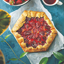 Çilekli Çıtır Galette