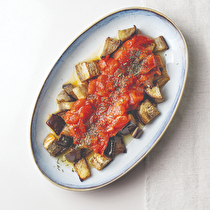 Domates Soslu Fırın Patlıcan