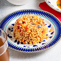 Sebzeli Bulgur Pilavı