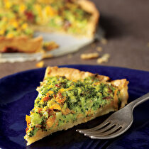 Brokolili Pastırmalı Kiş