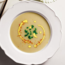 Safranlı Enginar Çorbası