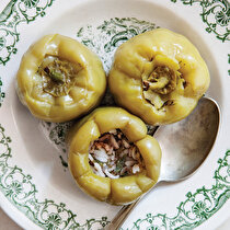 Taze Baharatlı Biber Dolması