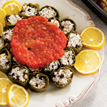 Dilimlenmiş Yaprak Sarması