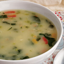 Ispanaklı Sebze Çorbası