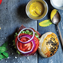 Pekmezli Burger Ekmeği 