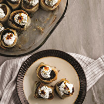 Patlıcan ve Köfteli Sarma