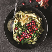 Narlı Avokadolu Kuru Fasulye Humusu