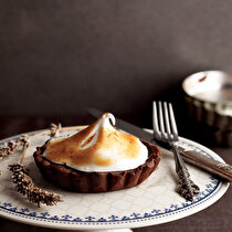 Lavantalı Çikolatalı Tart