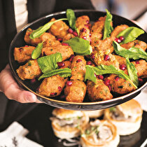 Nar ve Maşlı Mercimek Köftesi