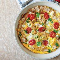 Bayat Ekmekten Omlet