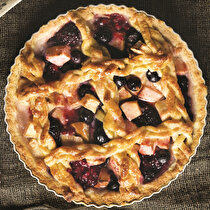 Ayva ve Orman Meyveli Tart