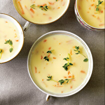 Havuçlu ve Damla Sakızlı Muhallebi