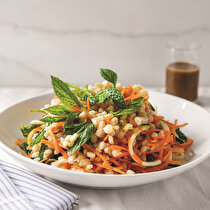 Kabaklı Havuçlu Buğday Salatası