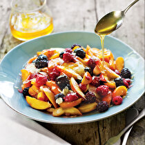 Ballı Şeftali Salatası