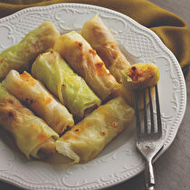 Patatesli Beyaz Lahana Sarması