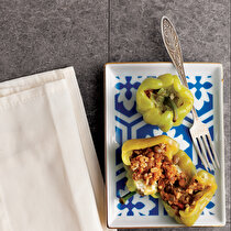 Mercimekli Biber Dolması