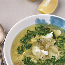 Mantarlı Balık Çorbası