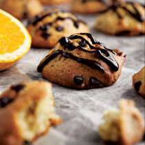 Portakallı Çikolatalı Sünger Kurabiye