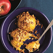 Fırında Yulaflı Elma