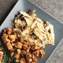 Mantarlı Erişteli Makarna